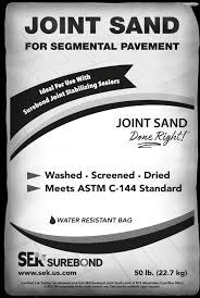 SEK Jointing Sand Grey for Pavers